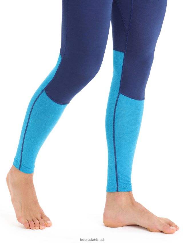הַלבָּשָׁה Icebreaker חותלות תרמיות 125 zoneknit מרינו גיא כחול/צי מלכותי גברים 42N8VN170