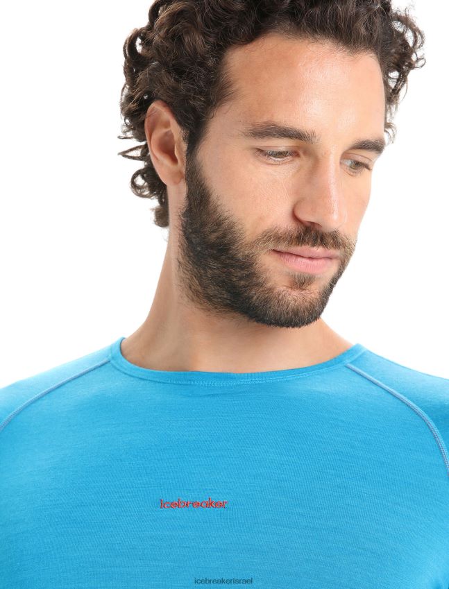 הַלבָּשָׁה Icebreaker 125 zoneknit מרינו שרוול ארוך Crewe תרמי העליון גיא כחול/צי מלכותי גברים 42N8VN177