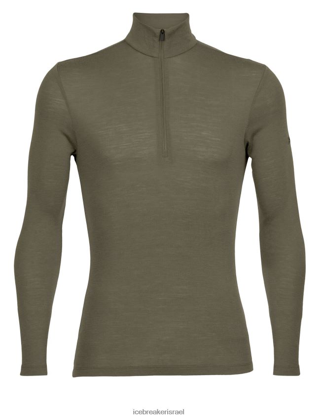 הַלבָּשָׁה Icebreaker מרינו 175 ליום יום עם שרוול ארוך חצי רוכסן עליון תרמי לודן גברים 42N8VN144