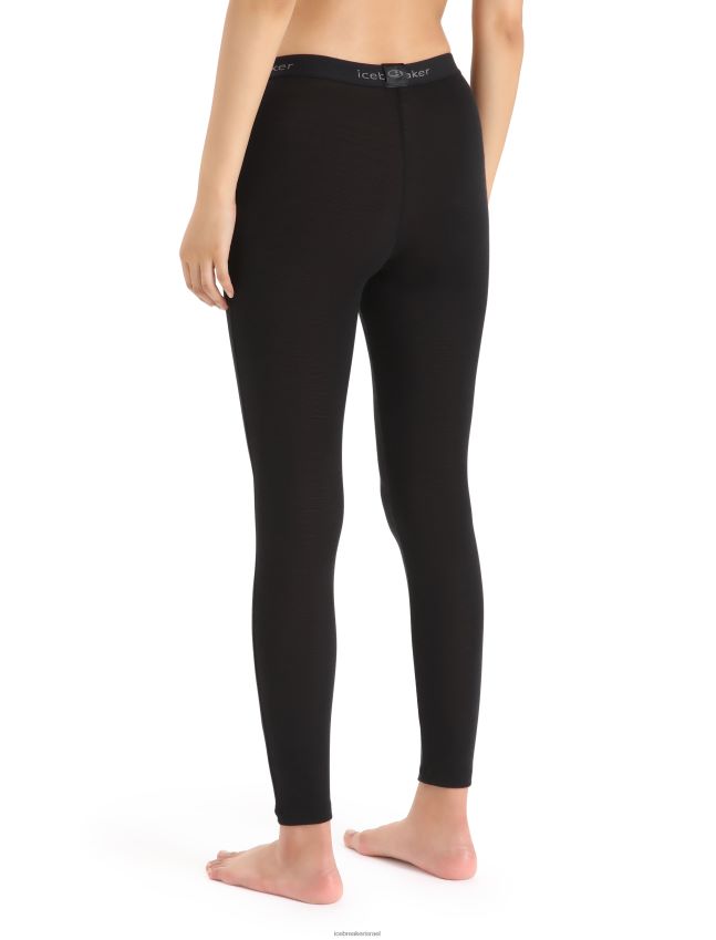 הַלבָּשָׁה Icebreaker מרינו 175 חותלות תרמיות יומיומיות שָׁחוֹר נשים 42N8VN576