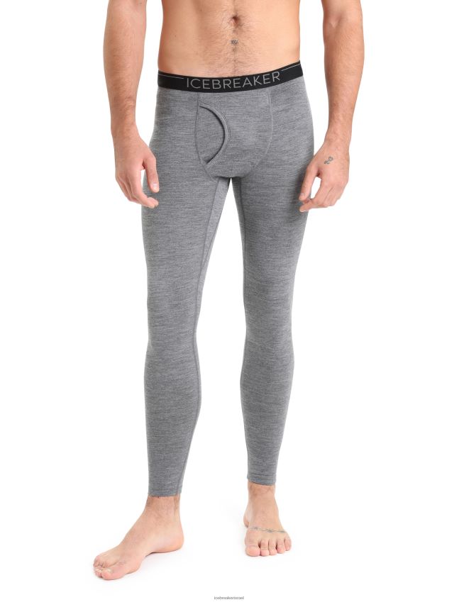 הַלבָּשָׁה Icebreaker מרינו 200 אואזיס חותלות עם זבוב אברש גריט גברים 42N8VN146