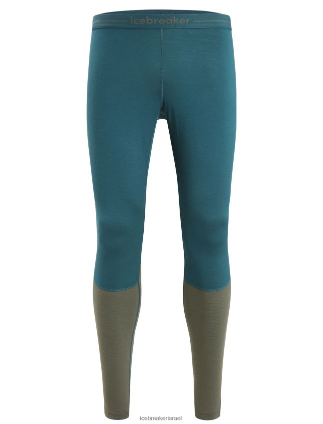 הַלבָּשָׁה Icebreaker חותלות תרמיות 200 zoneknit מרינו תהילה ירוקה/לודן גברים 42N8VN184