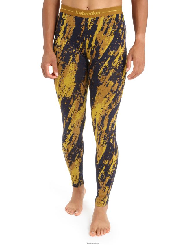 הַלבָּשָׁה Icebreaker מרינו 250 קודקוד חותלות תרמיות משקע זהב שקט/ציפורן נשים 42N8VN826