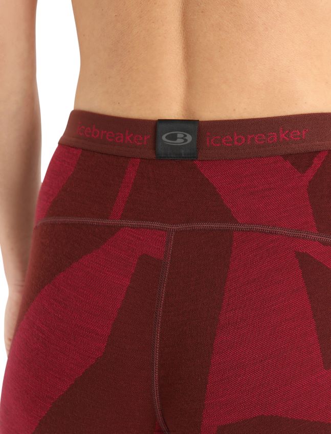 הַלבָּשָׁה Icebreaker מרינו 250 קודקוד תרמית חותלות נופים שבור אספרסו/דובדבן נשים 42N8VN844