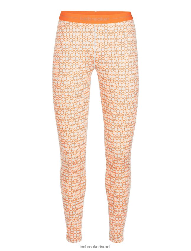 הַלבָּשָׁה Icebreaker חותלות תרמיות מרינו 250 קודקוד אלפיני גיאוגרפי שלג/פלאש נשים 42N8VN868