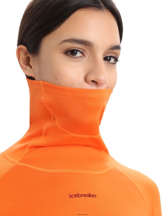 הַלבָּשָׁה Icebreaker עליונית תרמית 300 מרינופין עם שרוול ארוך הֶבזֵק נשים 42N8VN880