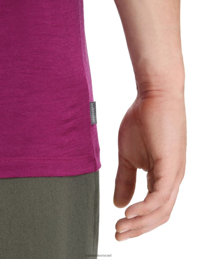 הַלבָּשָׁה Icebreaker חולצת כיס עם שרוולים קצרים של מרינו ללכת ברי גברים 42N8VN17