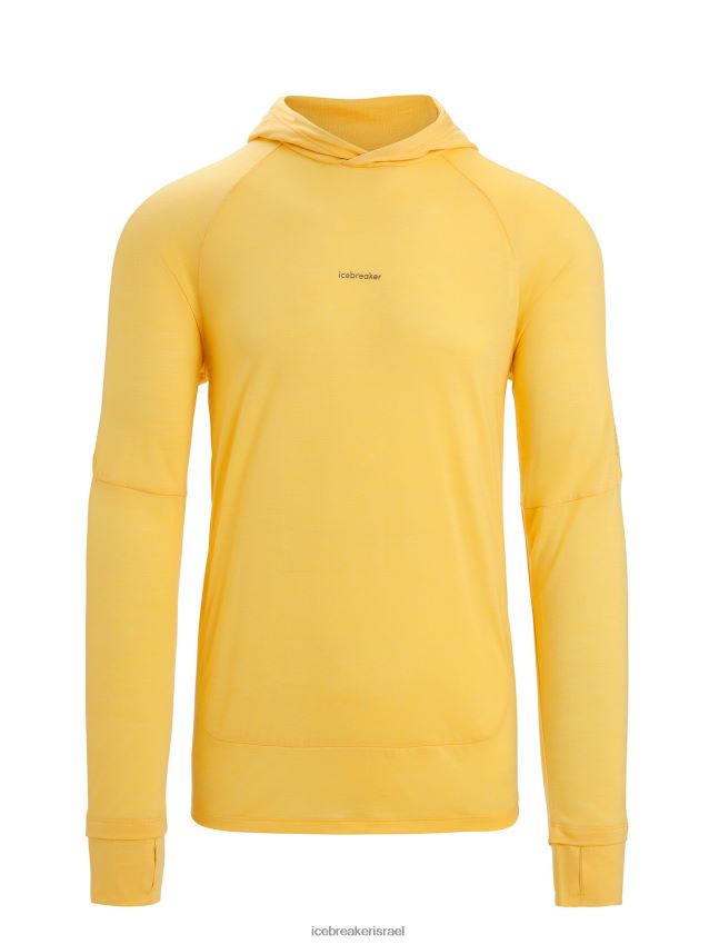 הַלבָּשָׁה Icebreaker קפוצ'ון מגניב לייט מרינו עם שרוולים ארוכים קַיִץ גברים 42N8VN193