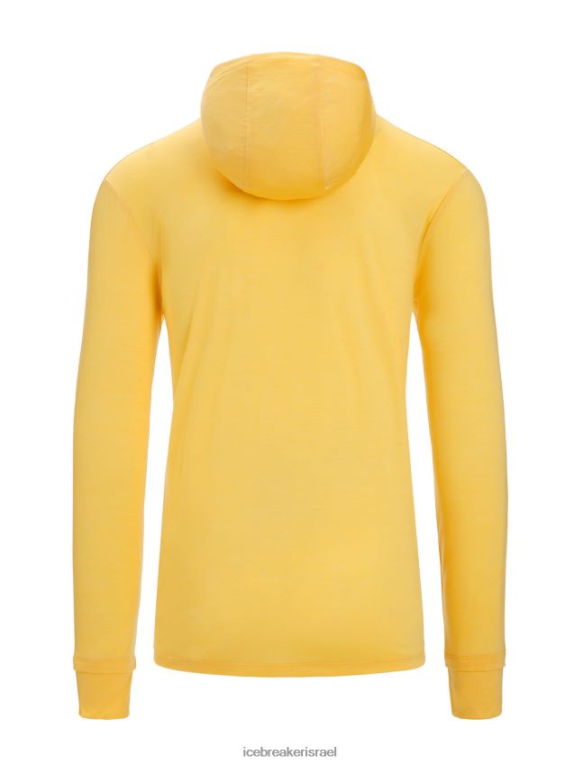 הַלבָּשָׁה Icebreaker קפוצ'ון מגניב לייט מרינו עם שרוולים ארוכים קַיִץ גברים 42N8VN193