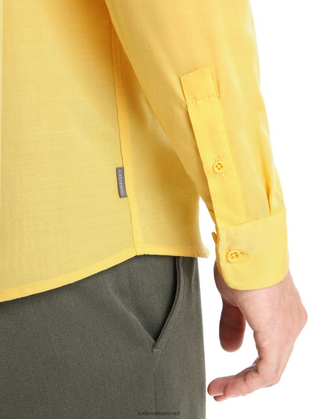 הַלבָּשָׁה Icebreaker חולצת מרינו סטיבסטון עם שרוולים ארוכים קַיִץ גברים 42N8VN195