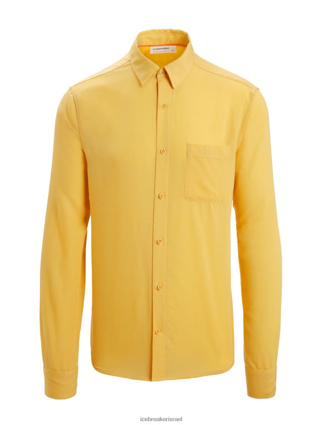 הַלבָּשָׁה Icebreaker חולצת מרינו סטיבסטון עם שרוולים ארוכים קַיִץ גברים 42N8VN195