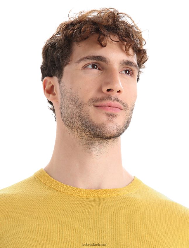 הַלבָּשָׁה Icebreaker סוודר מרינו וילקוקס עם שרוולים ארוכים קַיִץ גברים 42N8VN215