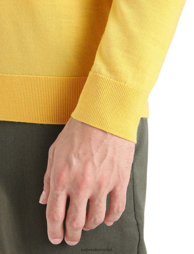 הַלבָּשָׁה Icebreaker סוודר מרינו וילקוקס עם שרוולים ארוכים קַיִץ גברים 42N8VN215