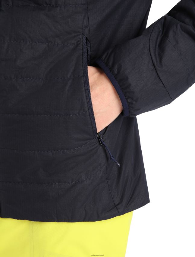 הַלבָּשָׁה Icebreaker ז'קט מרינולופט צי חצות גברים 42N8VN244