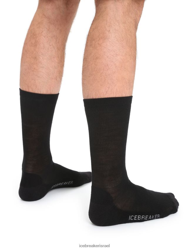אביזרים Icebreaker גרבי צוות קלות של מרינו לייף סטייל שָׁחוֹר גברים 42N8VN293