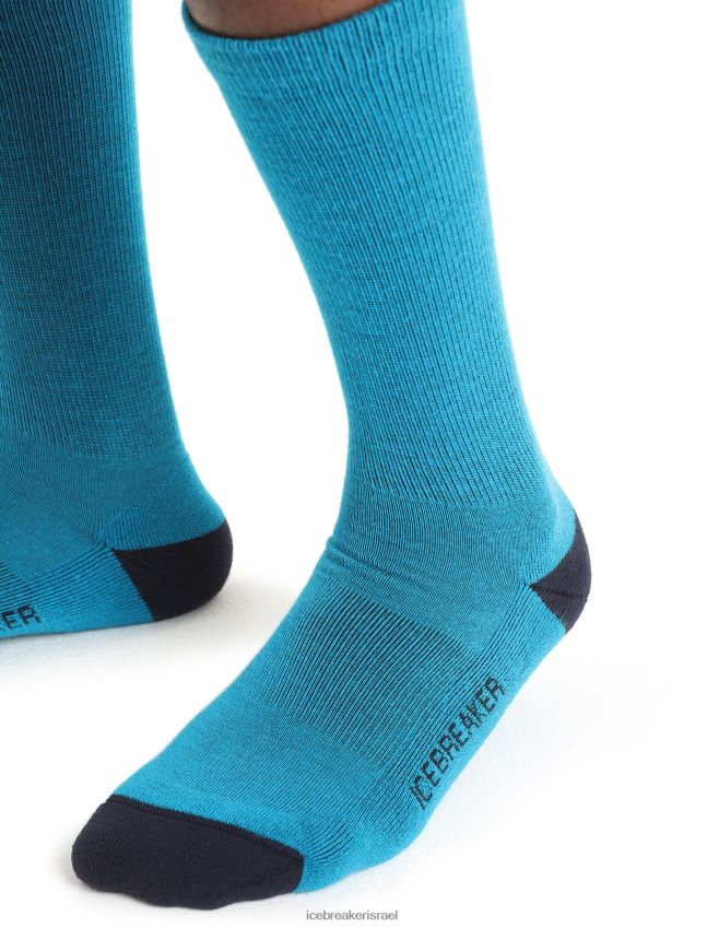 אביזרים Icebreaker גרבי צוות קלות של מרינו לייף סטייל גיא כחול/חצות צי גברים 42N8VN294