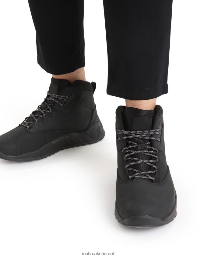 הַלבָּשָׁה Icebreaker מכנסי מרינו ברלין שָׁחוֹר גברים 42N8VN350