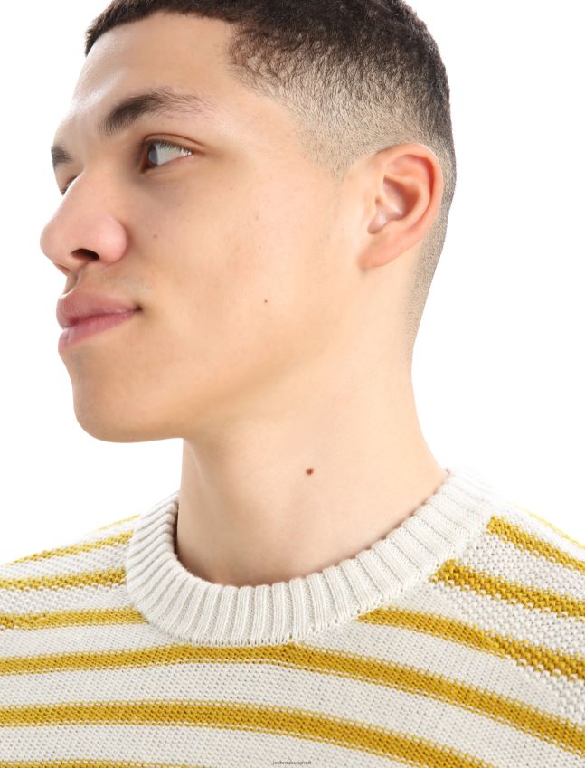 הַלבָּשָׁה Icebreaker סוודר נקודת ציון של מרינו אקרו אברש/זהב שקט גברים 42N8VN391