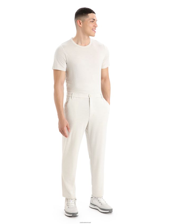 הַלבָּשָׁה Icebreaker מכנסי מרינופין אינטרלוק אקרו אברש גברים 42N8VN423