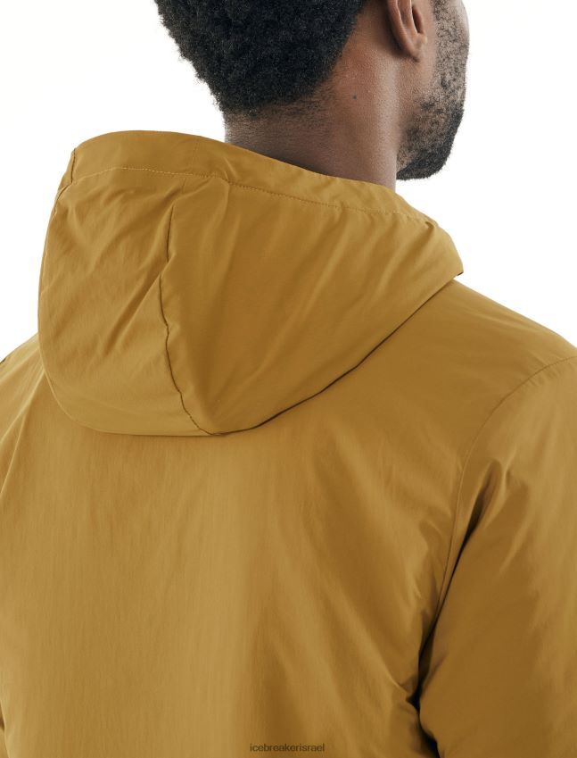 הַלבָּשָׁה Icebreaker סוודר קפוצ'ון עם שרוול ארוך מערינולופט קָארִי גברים 42N8VN497