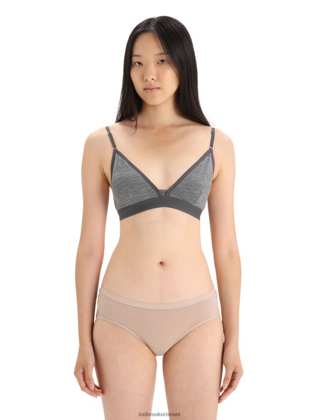 הַלבָּשָׁה Icebreaker חזייה מרופדת צפירת מרינו אברש גריט נשים 42N8VN508