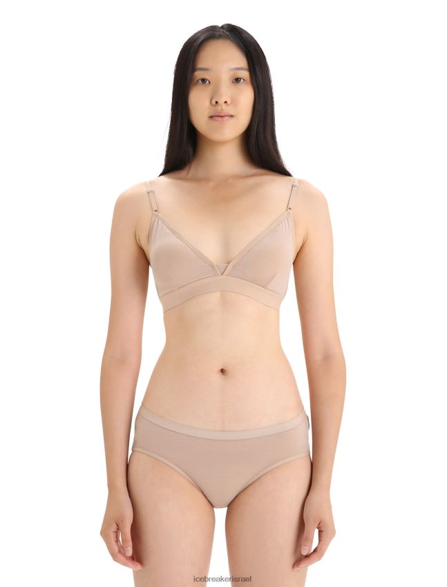 הַלבָּשָׁה Icebreaker חזייה מרופדת צפירת מרינו פרלין נשים 42N8VN510