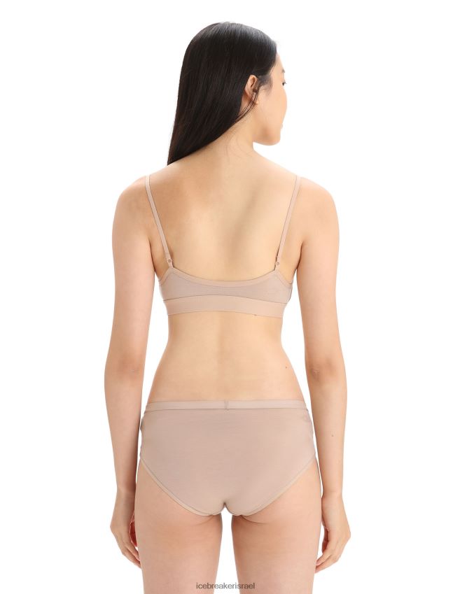 הַלבָּשָׁה Icebreaker חזייה מרופדת צפירת מרינו פרלין נשים 42N8VN510