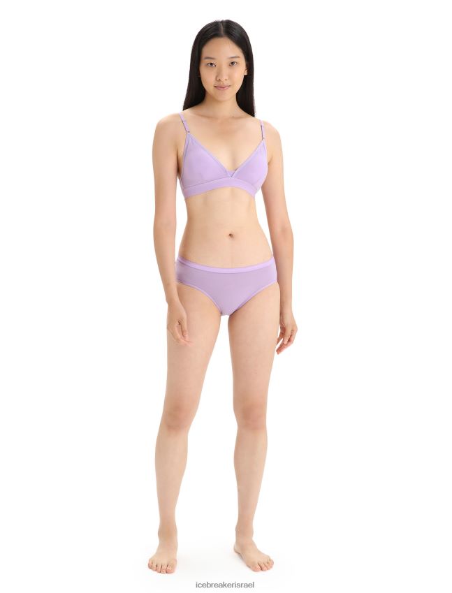 הַלבָּשָׁה Icebreaker תחתוני היפקיני מרינו סירנה מבט סגול נשים 42N8VN518