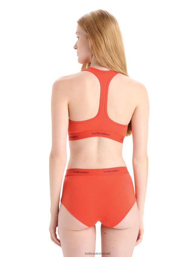 הַלבָּשָׁה Icebreaker חזיית מרינו ספרייט רייסרבק אדמה תוססת נשים 42N8VN526