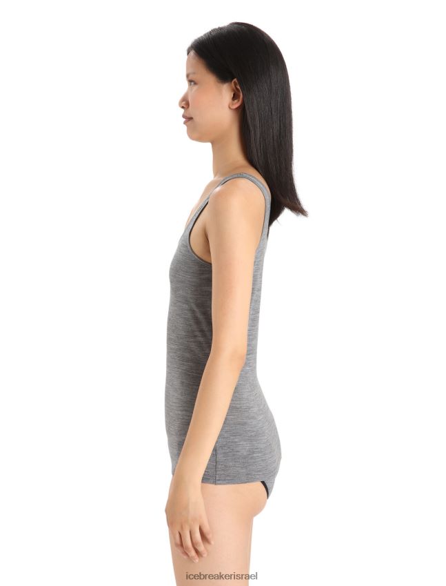 הַלבָּשָׁה Icebreaker גופיית מרינו סירנה אברש גריט נשים 42N8VN529