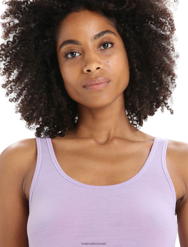 הַלבָּשָׁה Icebreaker גופיית מרינו סירנה מבט סגול נשים 42N8VN534