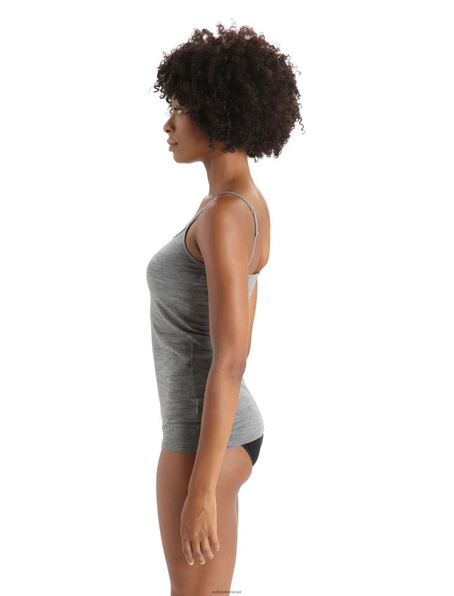 הַלבָּשָׁה Icebreaker מרינו סירנת קאמי סינגל אברש גריט נשים 42N8VN538