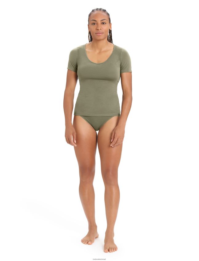 הַלבָּשָׁה Icebreaker מרינו סירנה חולצה מתוקה עם שרוול קצר לודן נשים 42N8VN540