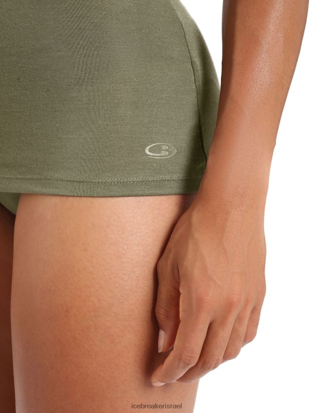 הַלבָּשָׁה Icebreaker מרינו סירנה חולצה מתוקה עם שרוול קצר לודן נשים 42N8VN540