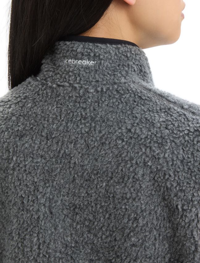 הַלבָּשָׁה Icebreaker וסט מרינו ריאלפליז אברש גריט נשים 42N8VN678