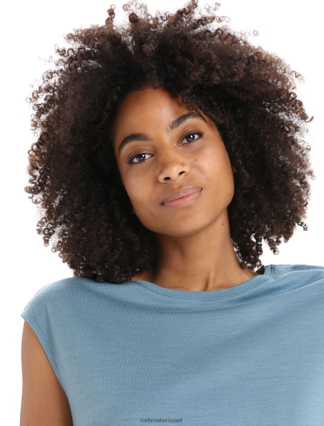 הַלבָּשָׁה Icebreaker שמלה מרינו ללא שרוולים כחול אסטרלי נשים 42N8VN728