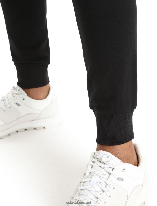 הַלבָּשָׁה Icebreaker מכנסי מרינו קראש שָׁחוֹר נשים 42N8VN731