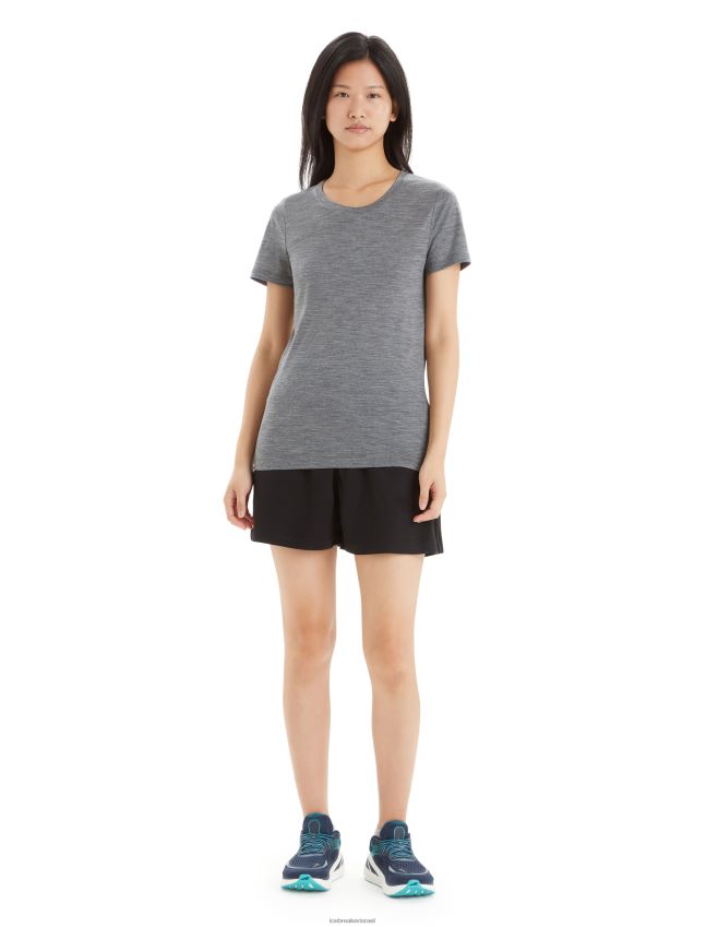 הַלבָּשָׁה Icebreaker מכנסי מרינו קראש שָׁחוֹר נשים 42N8VN740