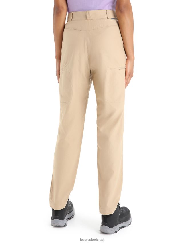 הַלבָּשָׁה Icebreaker מכנסי טיול מרינו חוֹל נשים 42N8VN744