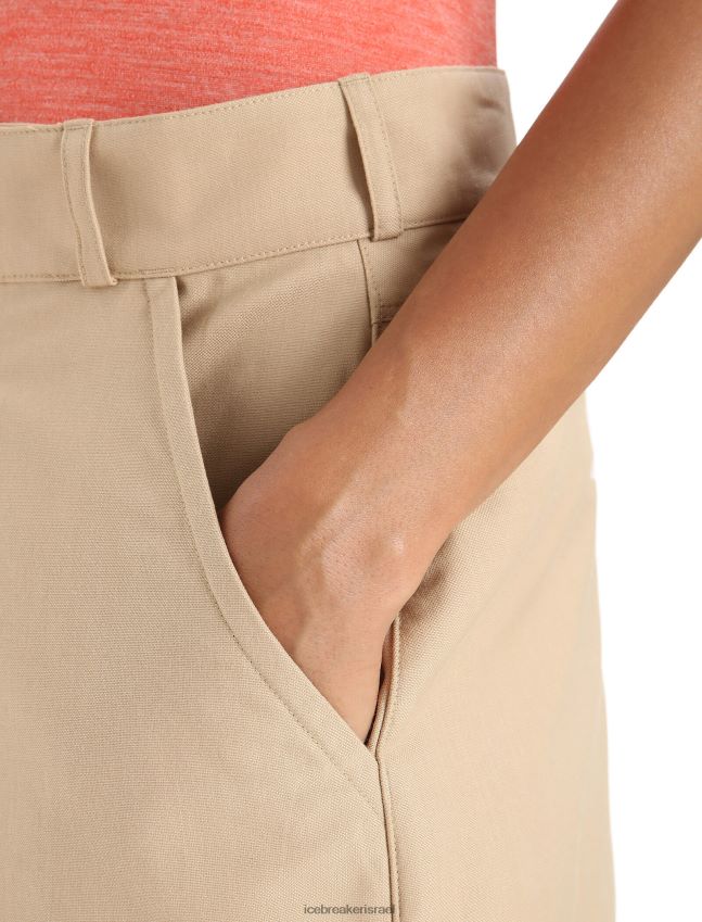 הַלבָּשָׁה Icebreaker מכנסי טיולי מרינו חוֹל נשים 42N8VN747