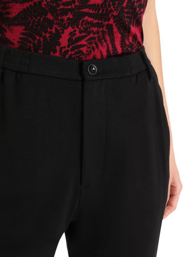 הַלבָּשָׁה Icebreaker מכנסי מרינופין אינטרלוק שָׁחוֹר נשים 42N8VN748