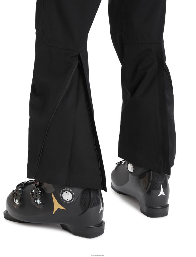 הַלבָּשָׁה Icebreaker מכנסי מעטפת+ מרינו שָׁחוֹר נשים 42N8VN833