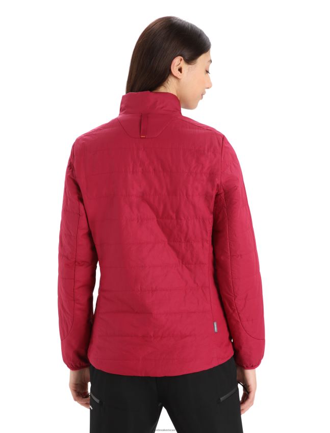 הַלבָּשָׁה Icebreaker ז'קט מרינולופט דובדבן נשים 42N8VN841