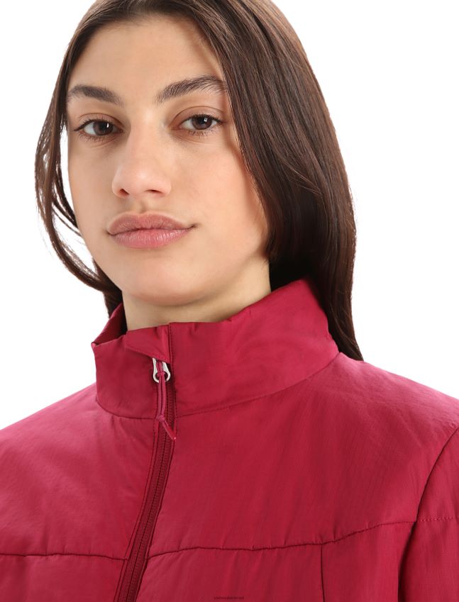 הַלבָּשָׁה Icebreaker ז'קט מרינולופט דובדבן נשים 42N8VN841