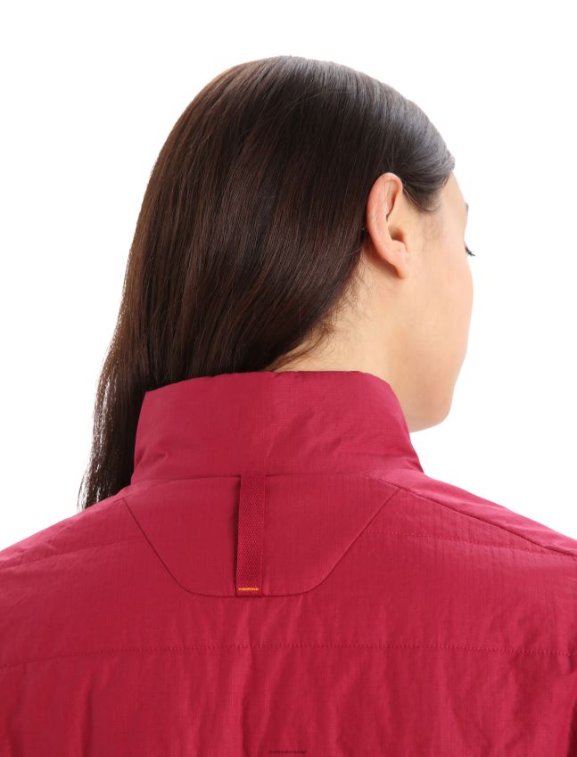 הַלבָּשָׁה Icebreaker ז'קט מרינולופט דובדבן נשים 42N8VN841