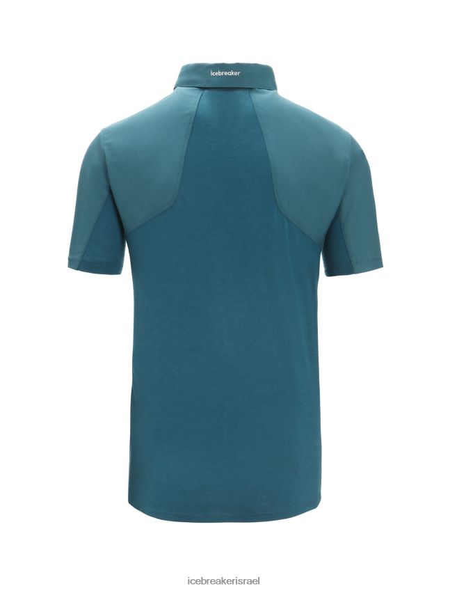 הַלבָּשָׁה Icebreaker טופ מרינו עם שרוולים קצרים תהילה ירוקה גברים 42N8VN86