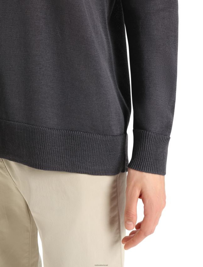 הַלבָּשָׁה Icebreaker סווטשירט סוודר מרינו נובה מגניב-לייט מוּנסוֹן נשים 42N8VN904