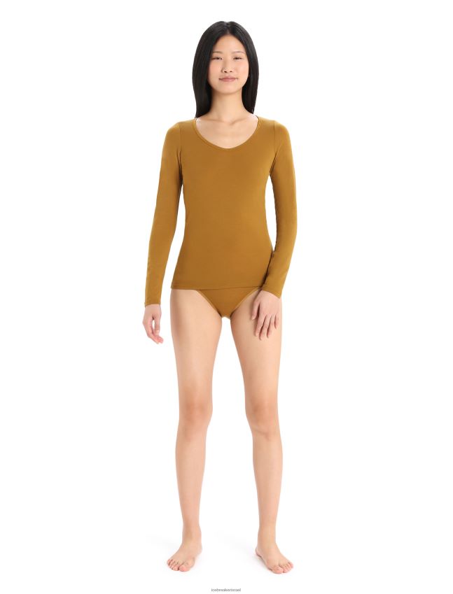 הַלבָּשָׁה Icebreaker מרינו סירנה חולצה מתוקה עם שרוול ארוך צפורן נשים 42N8VN917