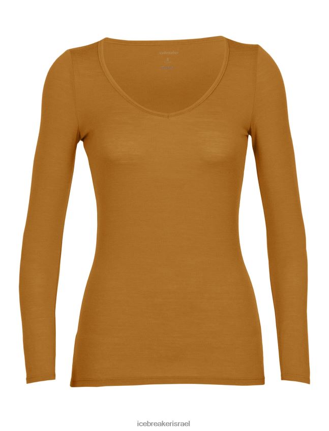 הַלבָּשָׁה Icebreaker מרינו סירנה חולצה מתוקה עם שרוול ארוך צפורן נשים 42N8VN917