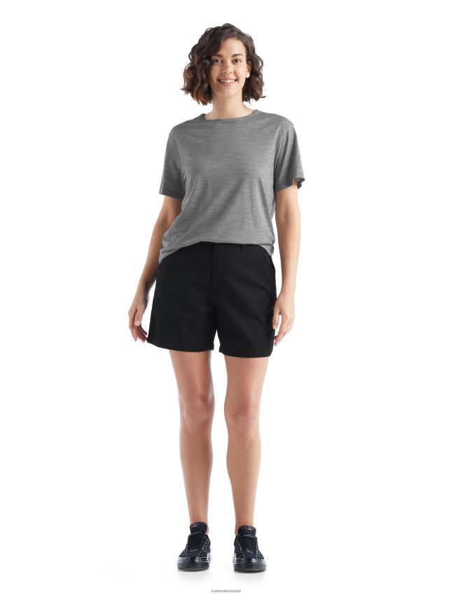 הַלבָּשָׁה Icebreaker מכנסי מרינו ברלין שָׁחוֹר נשים 42N8VN923